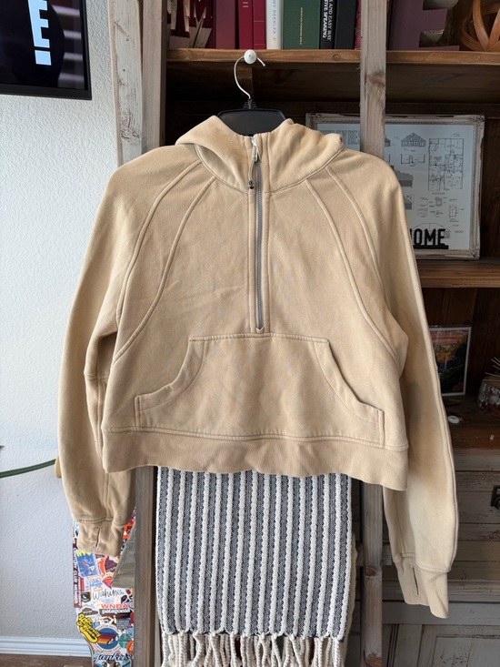 lululemon athletica Tops - Lululemon women’s scuba oversized 1/2 zip hoodie size XS/S